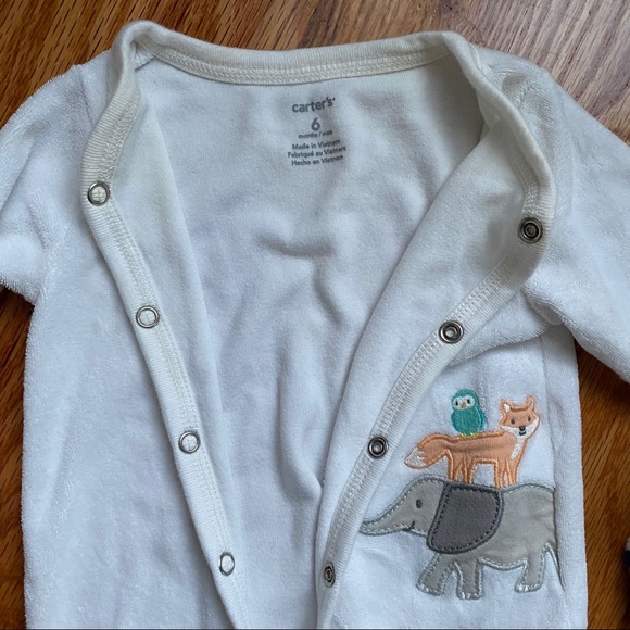 Carter’s 6 months footie pjs - Picture 5 of 8